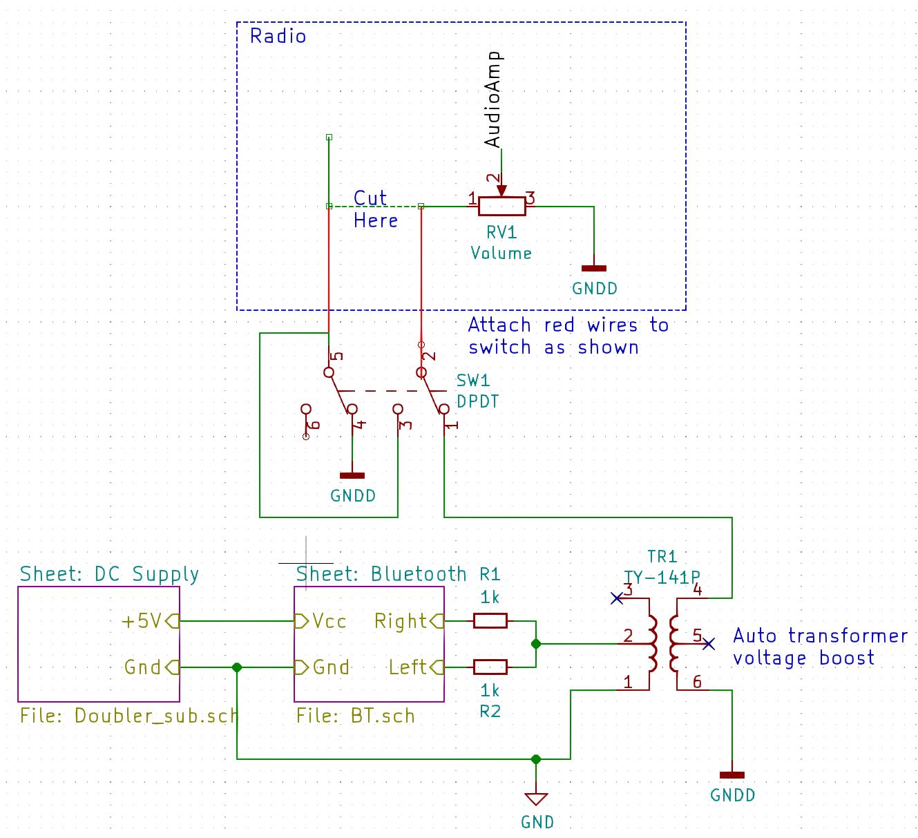 Adding bluetooth to a vintage radio nixies us