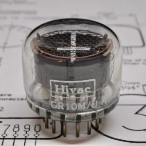 Hivac GR10M/U nixie tube