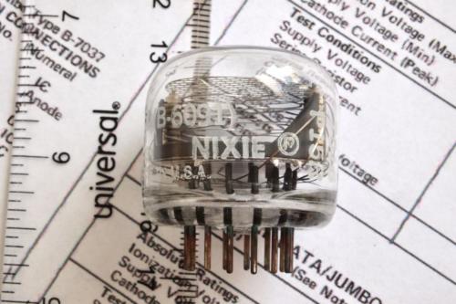 Burroughs B6091 Nixie